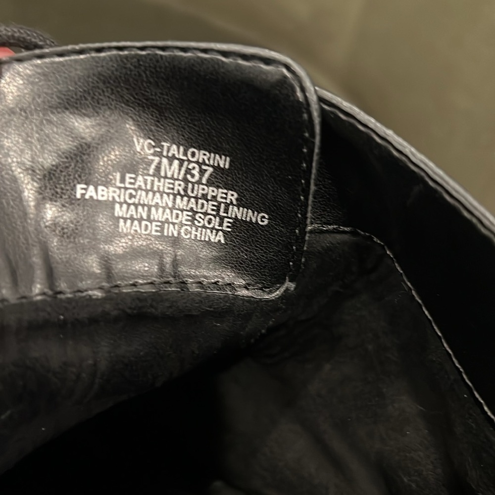Vince Camuto Talorini Leather Combat Boots - Picture 10 of 13